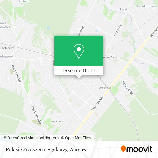 Polskie Zrzeszenie Płytkarzy map