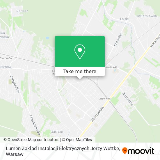 Lumen Zakład Instalacji Elektrycznych Jerzy Wuttke map