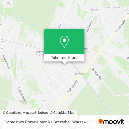 Doradztwo Prawne Monika Szczerbal map