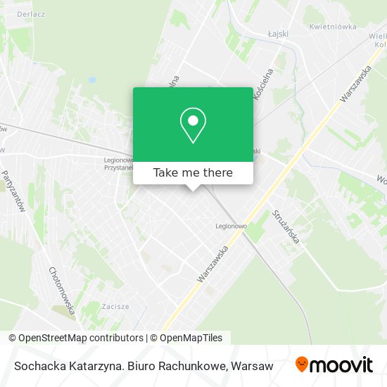 Sochacka Katarzyna. Biuro Rachunkowe map