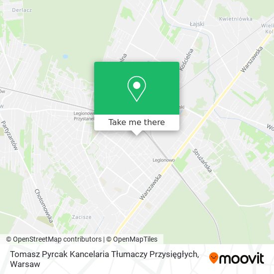 Tomasz Pyrcak Kancelaria Tłumaczy Przysięgłych map