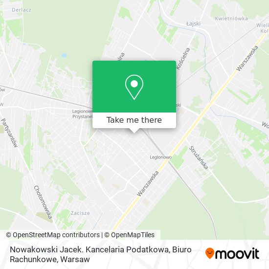 Nowakowski Jacek. Kancelaria Podatkowa, Biuro Rachunkowe map