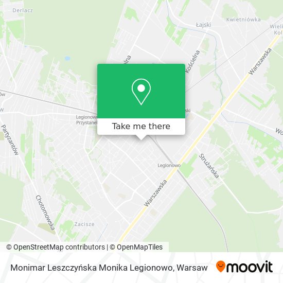 Карта Monimar Leszczyńska Monika Legionowo