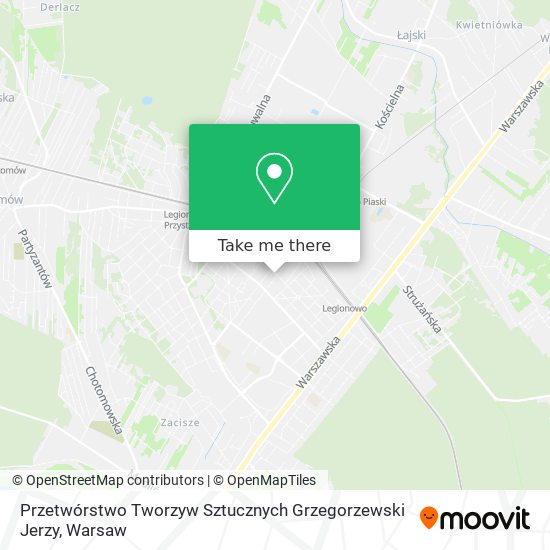 Przetwórstwo Tworzyw Sztucznych Grzegorzewski Jerzy map