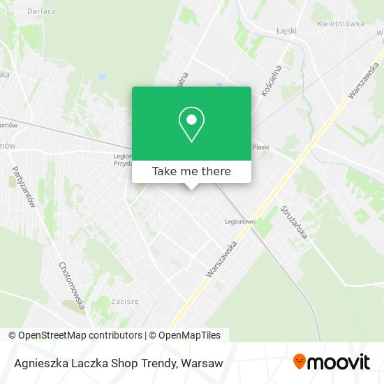 Agnieszka Laczka Shop Trendy map