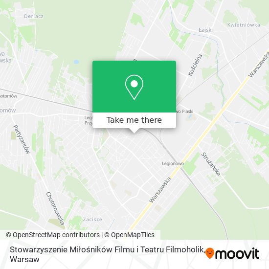 Карта Stowarzyszenie Miłośników Filmu i Teatru Filmoholik