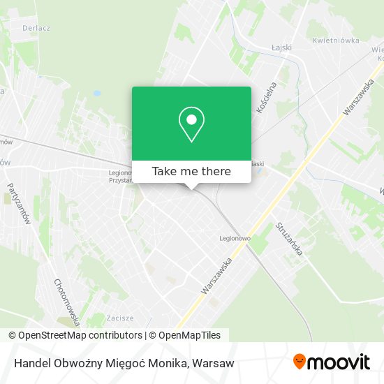 Handel Obwoźny Mięgoć Monika map