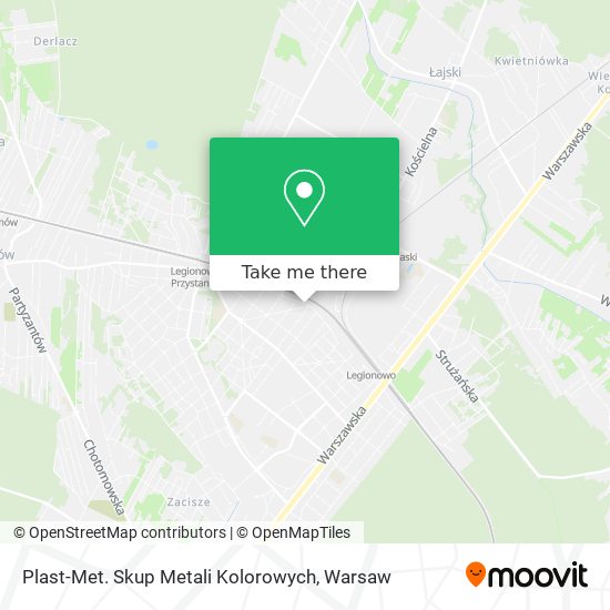 Plast-Met. Skup Metali Kolorowych map