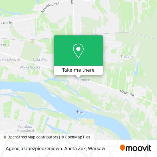 Agencja Ubezpieczeniowa. Aneta Żak map