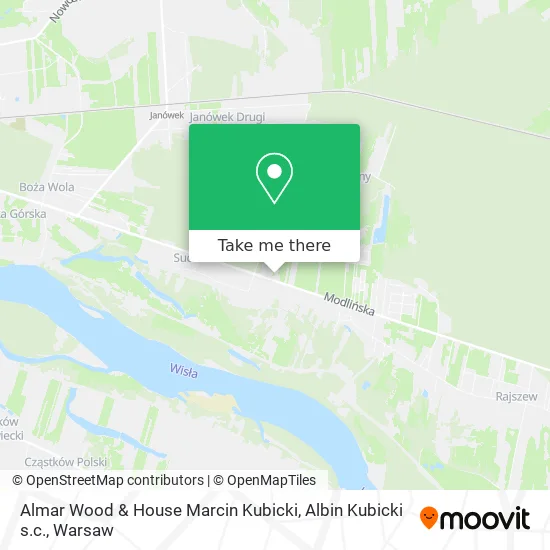 Almar Wood & House Marcin Kubicki, Albin Kubicki s.c. map