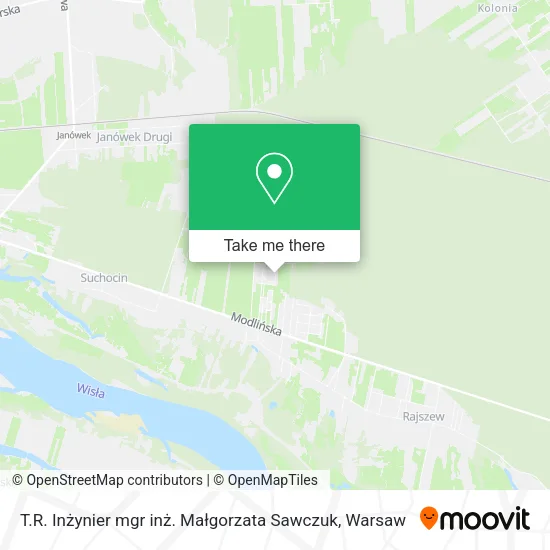 Карта T.R. Inżynier mgr inż. Małgorzata Sawczuk