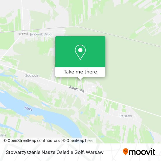 Карта Stowarzyszenie Nasze Osiedle Golf