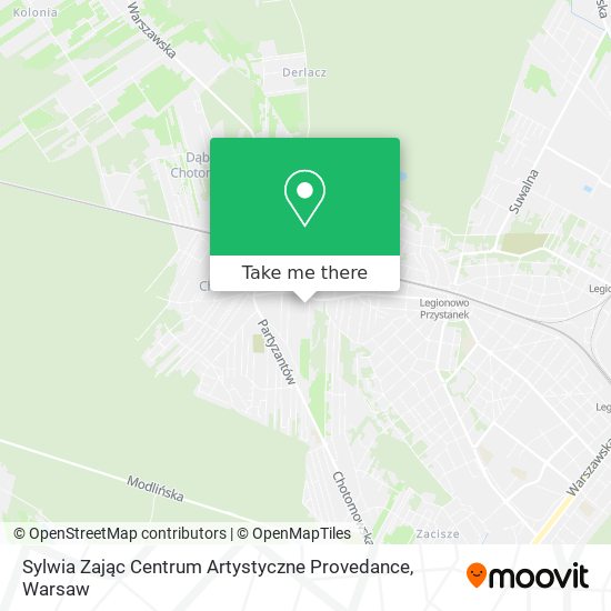 Sylwia Zając Centrum Artystyczne Provedance map