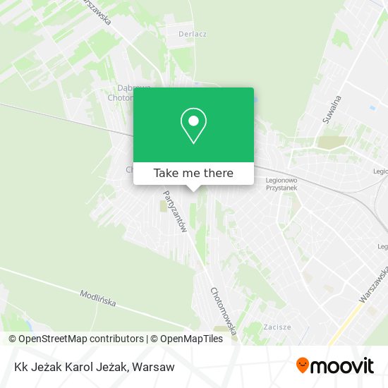 Kk Jeżak Karol Jeżak map