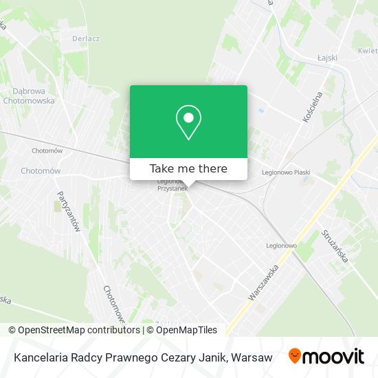 Kancelaria Radcy Prawnego Cezary Janik map