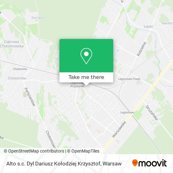 Alto s.c. Dyl Dariusz Kołodziej Krzysztof map