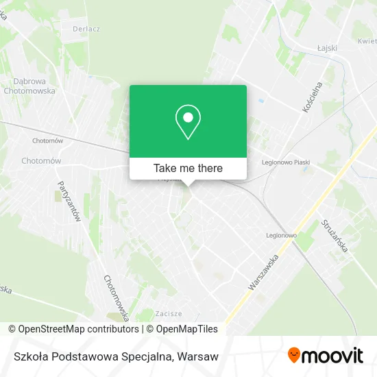 Szkoła Podstawowa Specjalna map