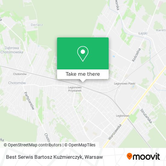 Best Serwis Bartosz Kuźmierczyk map