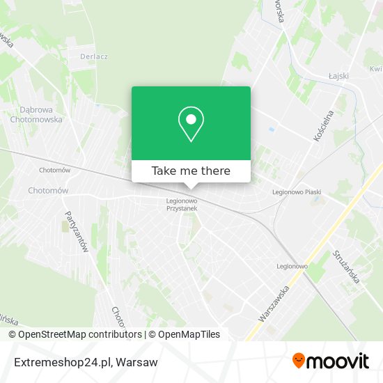 Extremeshop24.pl map