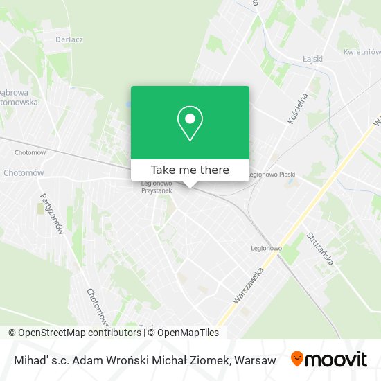 Mihad' s.c. Adam Wroński Michał Ziomek map