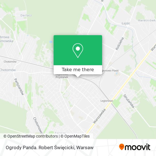 Ogrody Panda. Robert Święcicki map