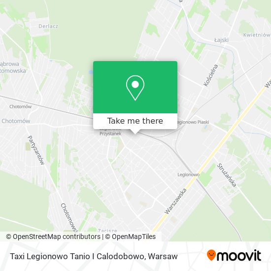 Карта Taxi Legionowo Tanio I Calodobowo