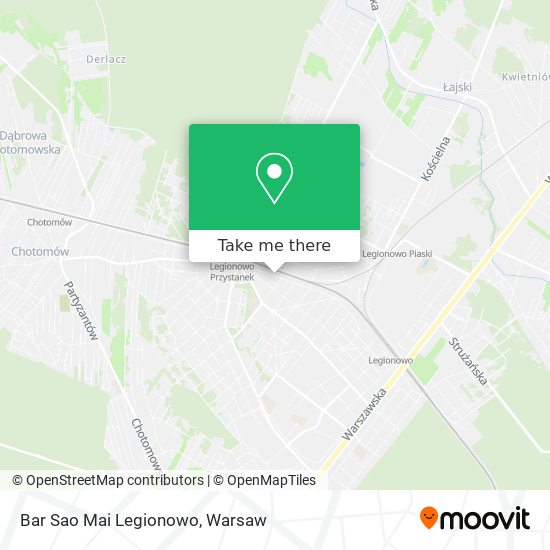 Bar Sao Mai Legionowo map