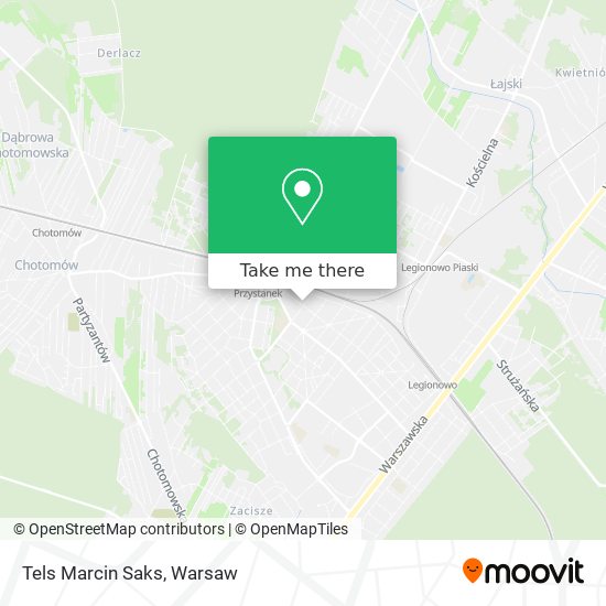 Tels Marcin Saks map