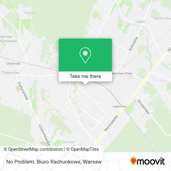 No Problem. Biuro Rachunkowe map