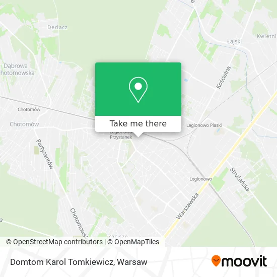 Domtom Karol Tomkiewicz map
