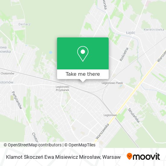 Klamot Skoczeń Ewa Misiewicz Mirosław map