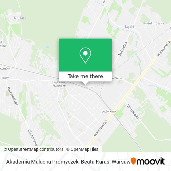 Akademia Malucha Promyczek' Beata Karaś map