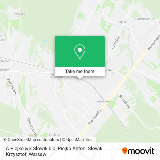 A Piejko & k Słowik s.c. Piejko Antoni Słowik Krzysztof map