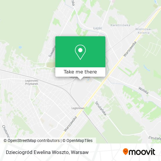 Dzieciogród Ewelina Woszto map