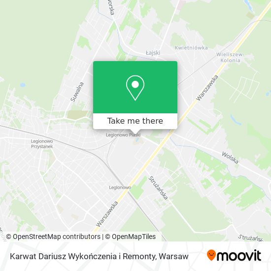 Karwat Dariusz Wykończenia i Remonty map