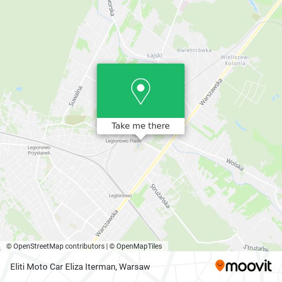 Eliti Moto Car Eliza Iterman map