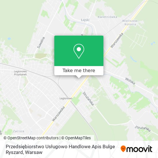 Przedsiębiorstwo Usługowo Handlowe Apis Bulge Ryszard map