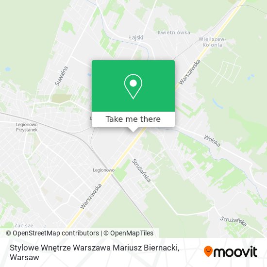 Stylowe Wnętrze Warszawa Mariusz Biernacki map