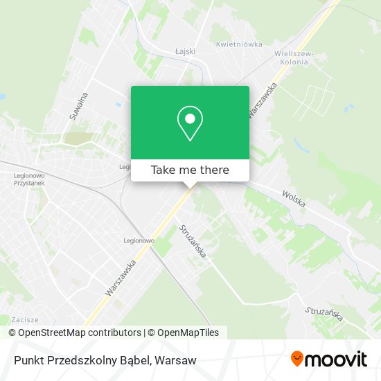 Punkt Przedszkolny Bąbel map