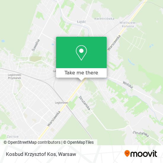 Kosbud Krzysztof Kos map