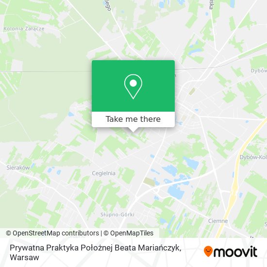 Prywatna Praktyka Położnej Beata Mariańczyk map