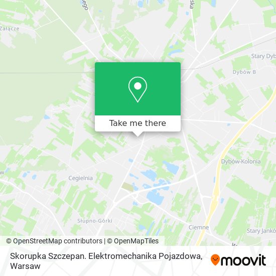 Skorupka Szczepan. Elektromechanika Pojazdowa map