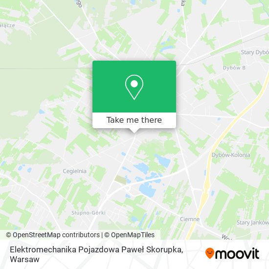 Elektromechanika Pojazdowa Paweł Skorupka map