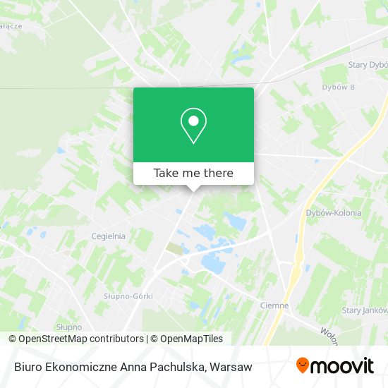 Biuro Ekonomiczne Anna Pachulska map