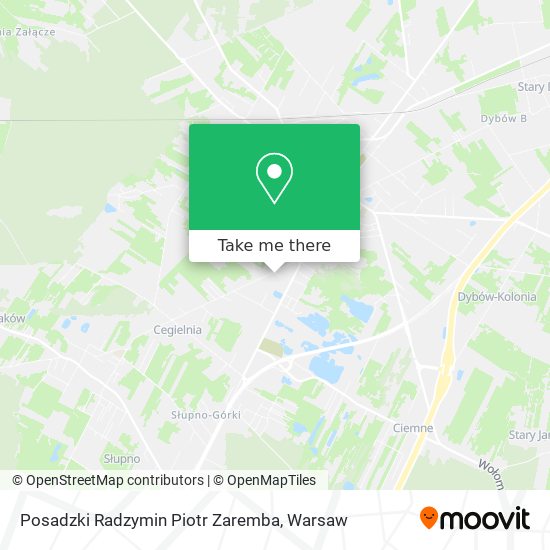 Posadzki Radzymin Piotr Zaremba map