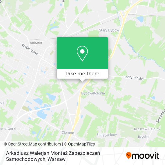 Arkadiusz Walerjan Montaż Zabezpieczeń Samochodowych map