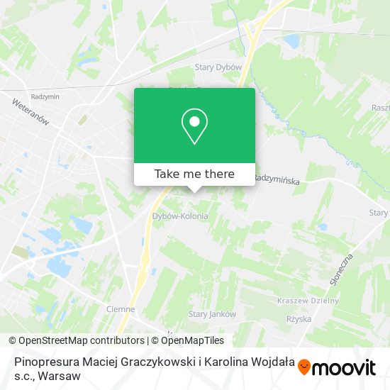 Pinopresura Maciej Graczykowski i Karolina Wojdała s.c. map