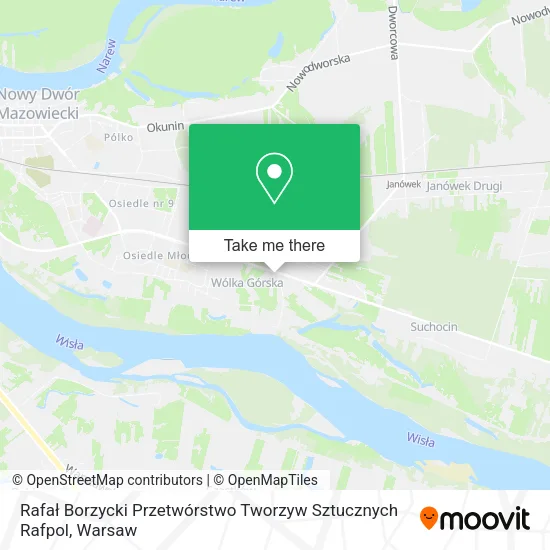Rafał Borzycki Przetwórstwo Tworzyw Sztucznych Rafpol map