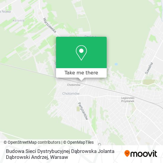 Budowa Sieci Dystrybucyjnej Dąbrowska Jolanta Dąbrowski Andrzej map