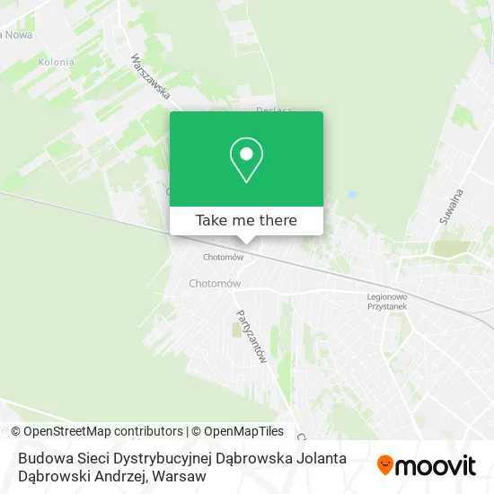 Budowa Sieci Dystrybucyjnej Dąbrowska Jolanta Dąbrowski Andrzej map